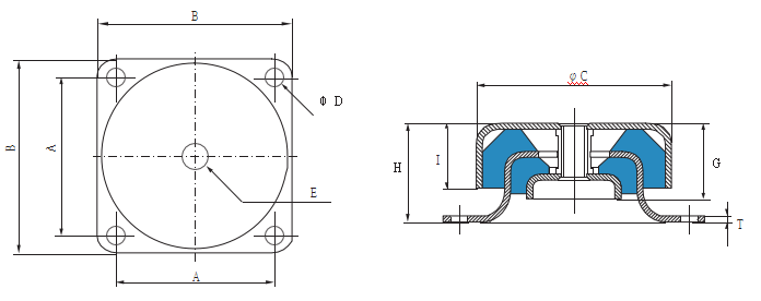 橡胶减震器-CUPMOUNT(图1)